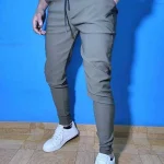 ⁦عرض اربع قطع بنطلون بنجالين  (اسود_جملى_فضى_زيتى)⁩ - الصورة ⁦8⁩